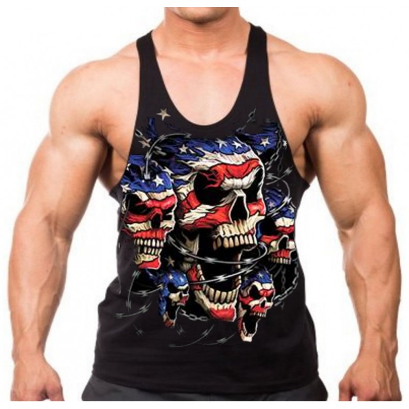 Gym Fitness Stringer Vest #33